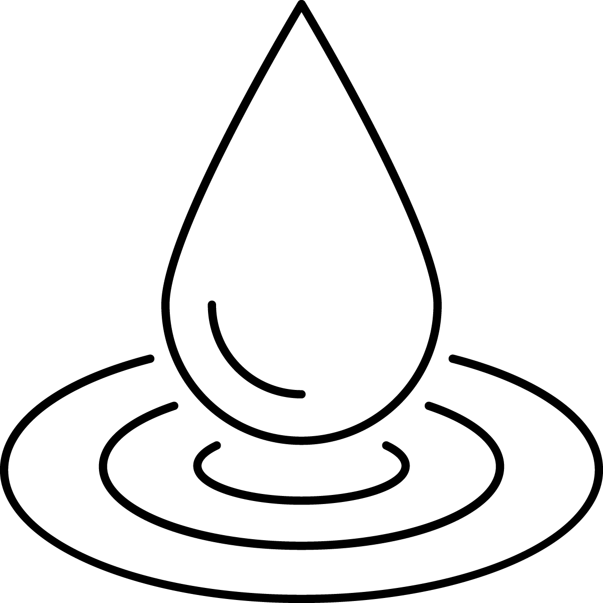 Icon showing that this version of the product is a concentrated formula. It is recommended that you use this product with water.