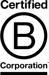 B Corp logo in black